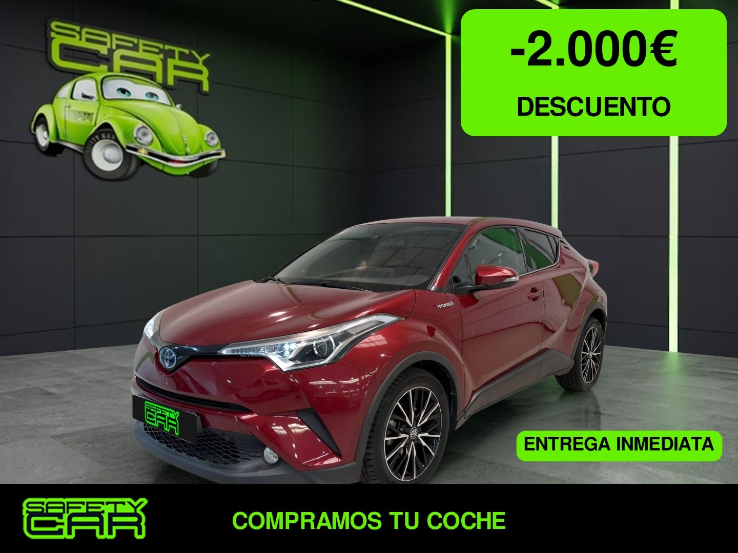 Toyota C-HR 1.8 125H Active 90 kW (122 CV)
